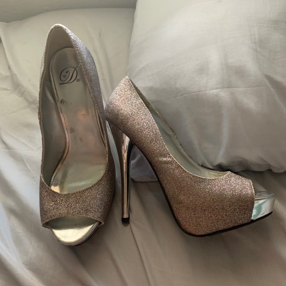 Glitter 4 inch Heels